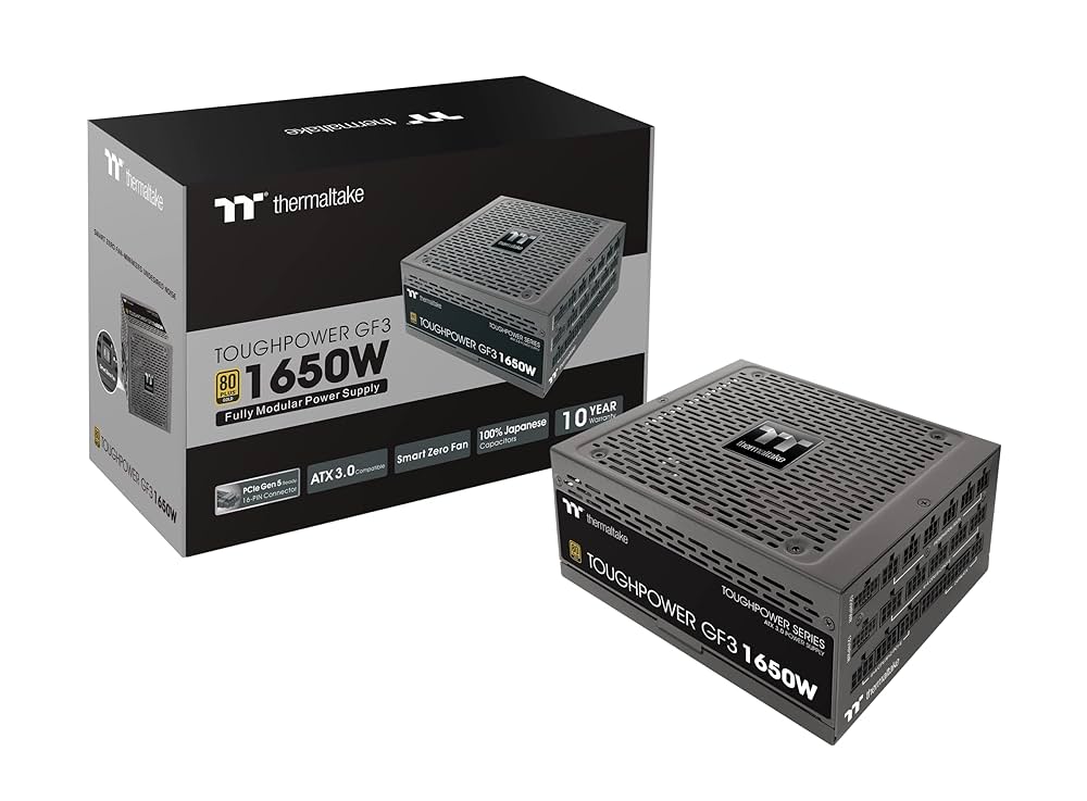 電源ユニット TOUGHPOWER GF3 1650W Amazon | Thermaltake TOUGHPOWER GF3 1650W PCI Gen5.0 ATX3.0